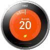 Nest Learning Thermostat 3rd Gen (EU) Stainless Steel